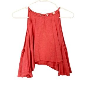 Women's Red/Pink Sleeveless Top
